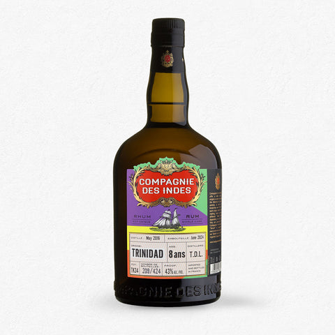 Compagnie des Indes Trinidad T.D.L. Single Cask 8YO 2016/2024 43% 0,7L