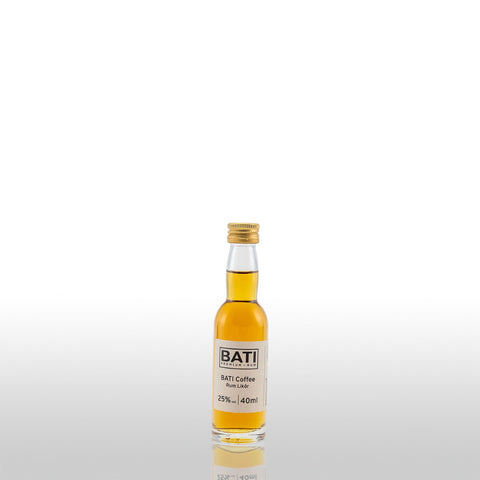 BATI Coffee Rum Likör 25% 40ml - Miniatur