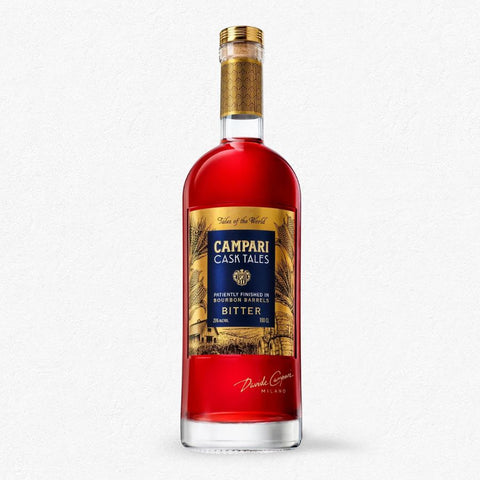 Campari Bitter Cask Tales Bourbon Barrels 25% 1L bei Rumzentrum.at