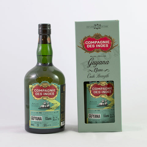 Compagnie des Indes Guyana (DDL/Port Mourant) 13YO Single Cask #MPM35 2002/2015 Cask Strength 58% bei Rumzentrum.at