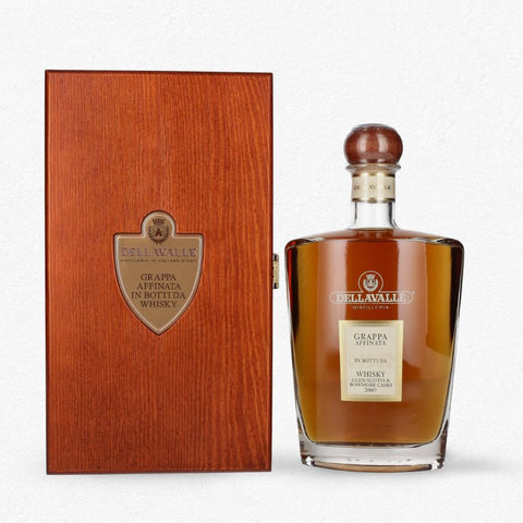 Dellavalle Grappa Affinata in botti da Whisky Glen Scotia & Bowmore Casks 2007 42% 0,7L bei Rumzentrum.at