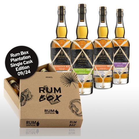 Rum TastingBox Special Plantation (Planteray) Single Casks 09/24 - 4x40ml