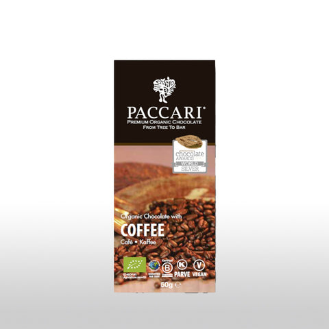 Bio-Schokolade - Paccari Kaffee 60% 50g