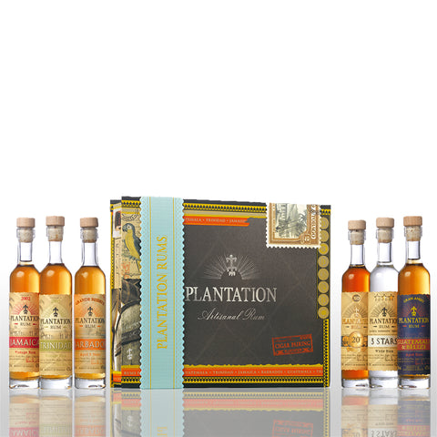 Plantation Rum Old Cigar Pairing Box 6x0,1L - Geschenkset
