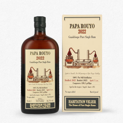 Habitation Velier Papa Rouyo 2022 Rum 56,7% 0,7L bei Rumzentrum.at
