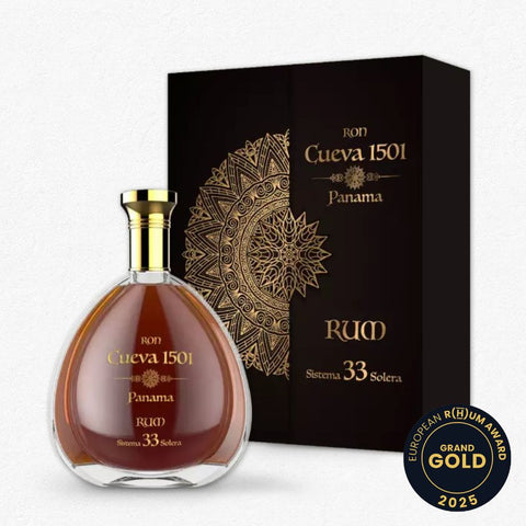 Ron Cueva 1501 Sistema 33 Solera Panama Rum 40% 0,7L bei Rumzentrum.at
