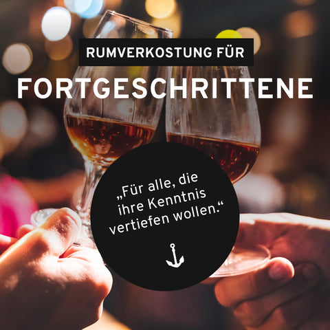 Gutschein - Rumverkostung für Fortgeschrittene