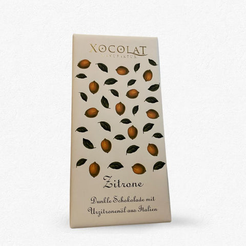 Schokolade - Xocolat Zitrone Dunkel 70% 80g bei Rumzentrum.at