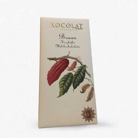 Schokolade - Xocolat Braun 35% 80g bei Rumzentrum.at