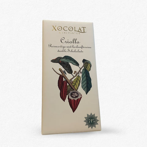Schokolade - Xocolat Criollo 71% 80g bei Rumzentrum.at