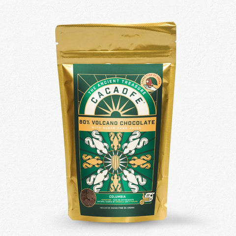 Schokolade - Cacaofé Caquetá Volcanic 80% 100g bei Rumzentrum.at