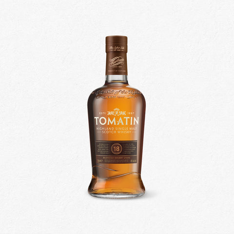 Tomatin 18YO Sherry Cask Finish - Highland Single Malt Scotch Whisky 46% 0,7L
