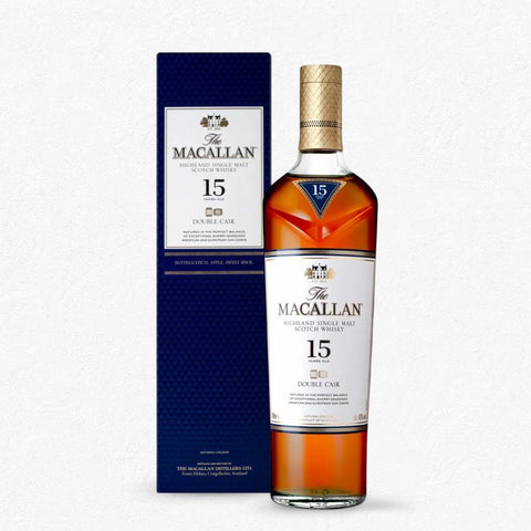 Macallan 15YO Double Cask Highland Single Malt Scotch Whisky 43% 0,7L bei Rumzentrum.at