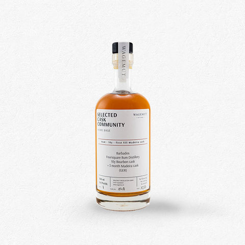 Wagemut SCC Home Base Barbados Foursquare 10YO Madeira Cask 54,7% 0,5L bei Rumzentrum.at