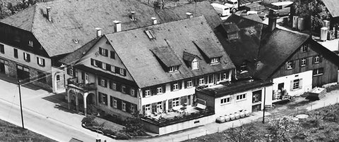 Stammhaus der Fein-Brennerei Prinz in Hörbranz