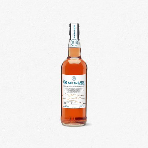 Badachro Bad na h-Achlaise Tuscan Oak peated Whisky 46% 0,7L