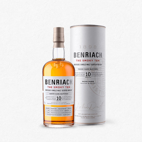 BenRiach The Smoky Ten 10YO Speyside Single Malt Scotch Whisky 46% 0,7L
