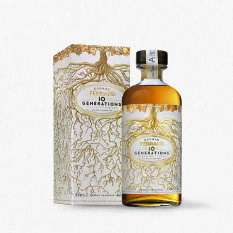 Ferrand 10 Générations Grande Champagne Cognac 46% 0,5L bei Rumzentrum.at