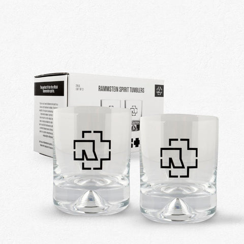 Glas - Rammstein Tumbler 2er - Geschenkset bei Rumzentrum.at