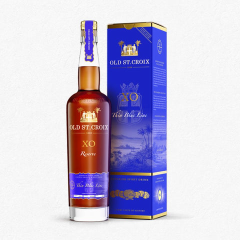 Old St. Croix (A.H. Riise) XO Reserve Thin Blue Line 40% 0,7L bei Rumzentrum.at kaufen