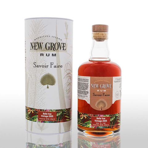 New Grove Savoir Faire Belle Vue Vintage 2005 15YO Rum 45% 0,7L aus Mauritius