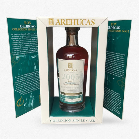 Arehucas Rum Oloroso Single Cask 2005 45% 0,7L bei Rumzentrum.at