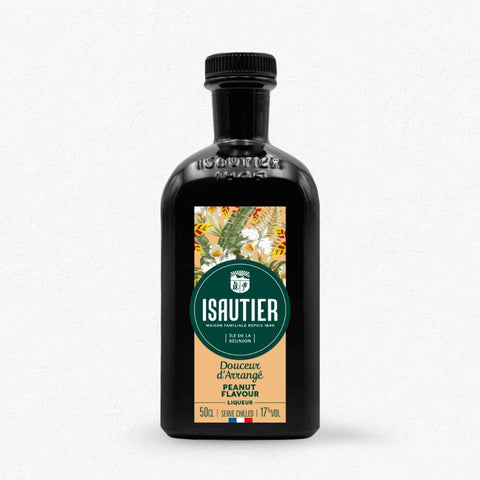 Isautier Douceur d'Arrangé Peanut Flavour Liqueur 17% 0,5L bei Rumzentrum.at