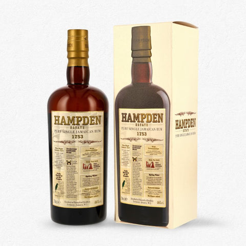 Hampden Estate 1753 3 Jahre Pure Single Jamaican Rum 46% 0,7L bei Rumzentrum.at