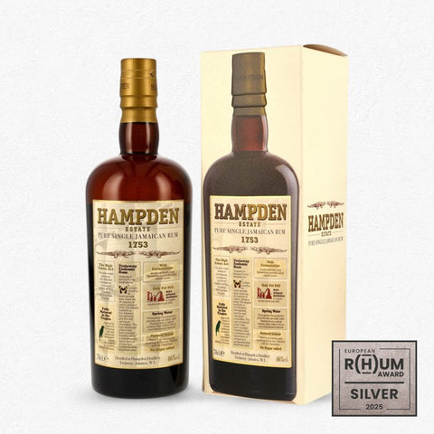 Hampden Estate 1753 3YO Pure Single Jamaican Rum 46% 0,7L bei Rumzentrum.at