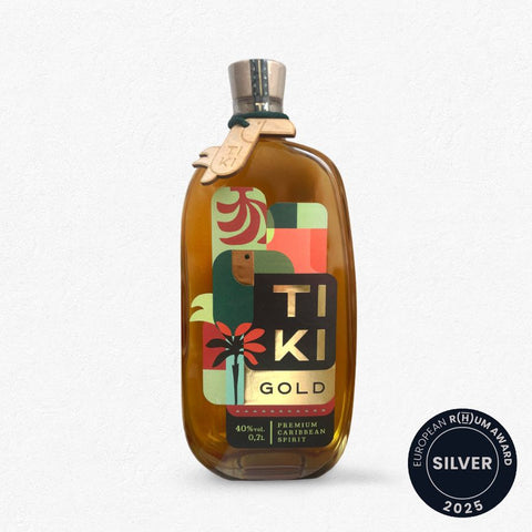 Tiki Gold Premium Caribbean Rum Spirit 40% 0,7L bei Rumzentrum.at 