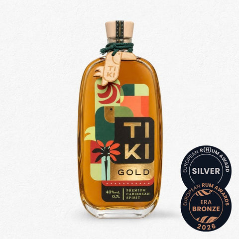 Tiki Gold Premium Caribbean Rum Spirit 40% 0,7L bei Rumzentrum.at 