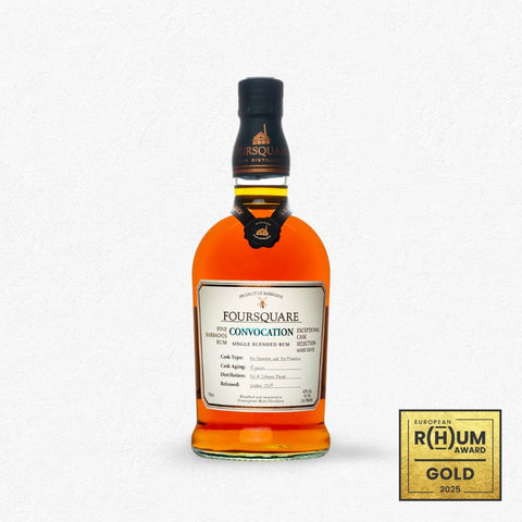 Foursquare Convocation 14YO Rum - Exceptional Cask Selection 2024 Mark XXVIII 62% 0,7L bei Rumzentrum.at