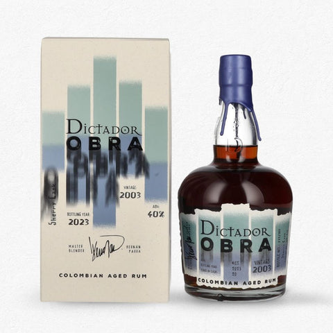 Dictador Obra Vintage Sherry Cask 2003 Limited Edition 40% 0,7L bei Rumzentrum.at kaufen