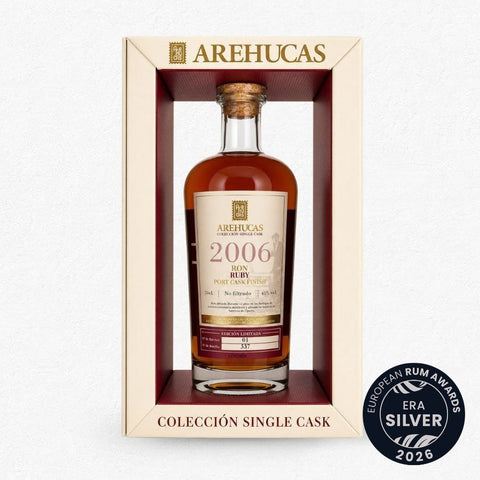Arehucas Single Cask 2006 Ruby Port Finish Rum 45% 0,7L von Gran Canaria
