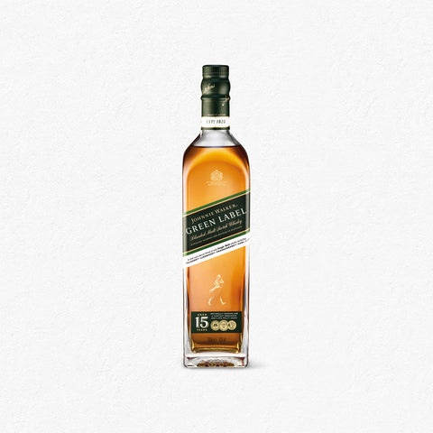 Johnnie Walker 15YO Green Label Blended Malt Scotch Whisky 43% 0,7L bei Rumzentrum.at kaufen