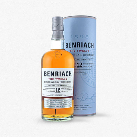 BenRiach The Twelve 12YO Speyside Single Malt Scotch Whisky 46% 0,7L bei Rumzentrum.at kaufen