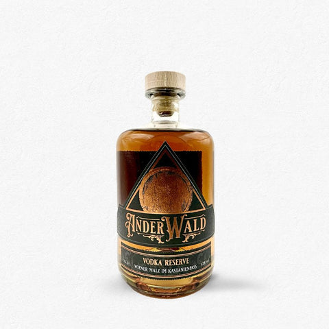Anderwald Single Malt Spirit Reserve 43 Prozent aus Wiener Malz im Kastanienfass gereift, vormals Vodka Reserve