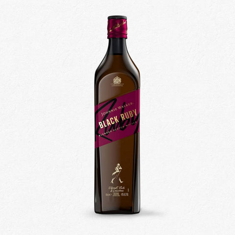 Johnnie Walker Black Ruby Blended Scotch Whisky 40% 0,7L in dunkler Glasflasche mit rotem Etikett