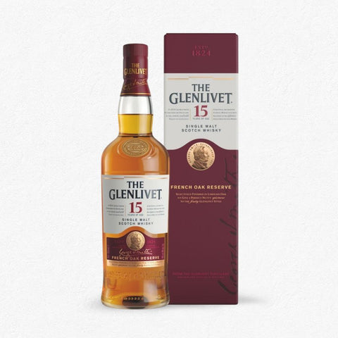 Glenlivet 15YO French Oak Reserve Single Malt Scotch Whisky 40% 0,7L Flasche