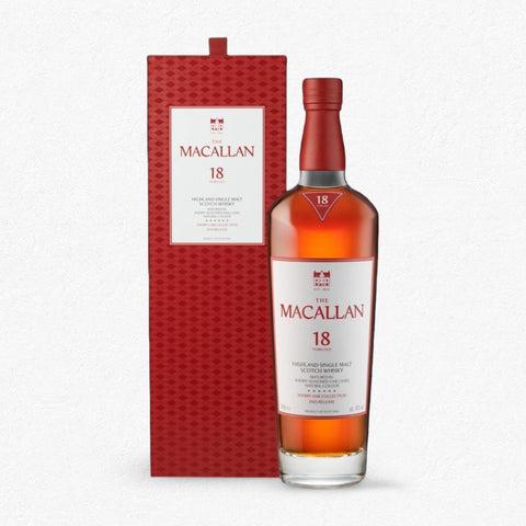 Macallan Sherry Oak 18YO Release 2025 Single Malt Scotch Whisky 43% 0,7L mit Flasche und Verpackung